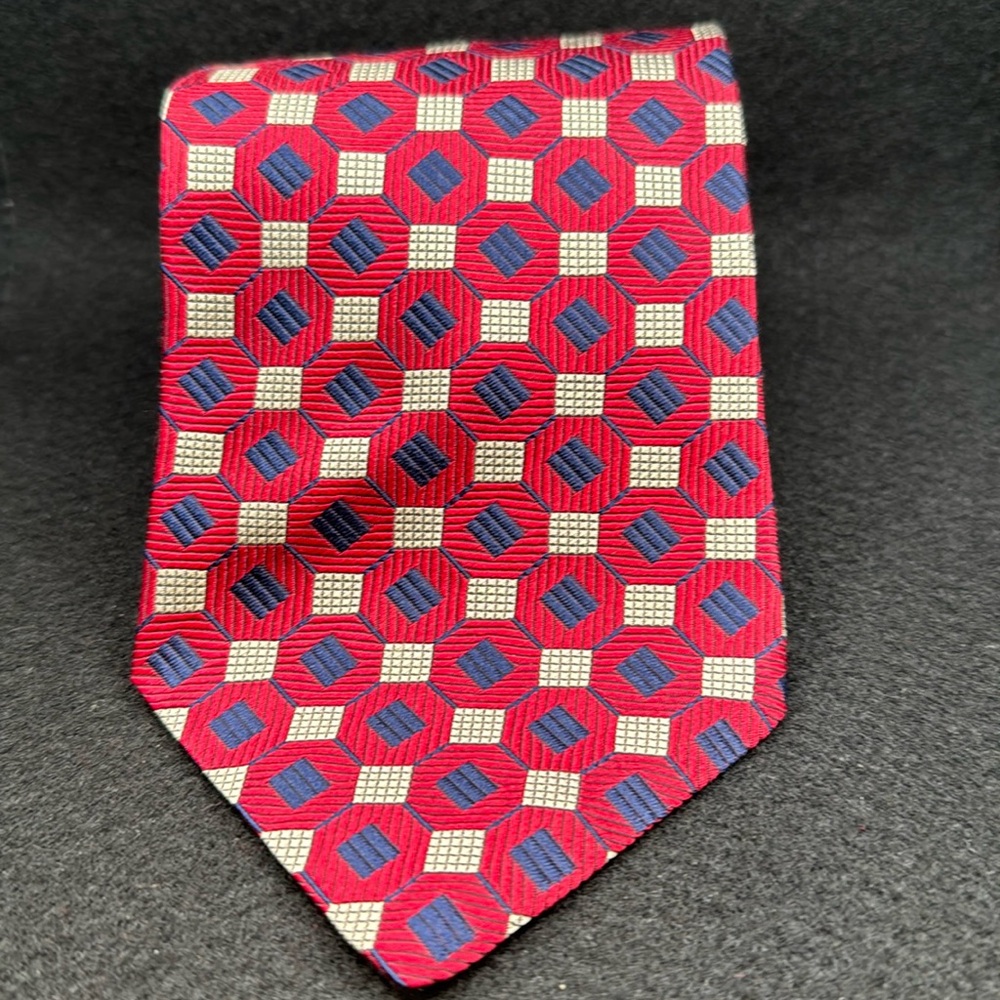 Vintage Villa Bugatti Silk Tie